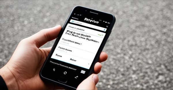 Retrouvez un numéro portable gratuit en utilisant un nom !